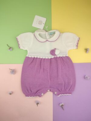 Pagliaccetto cotone ~ Iris purple